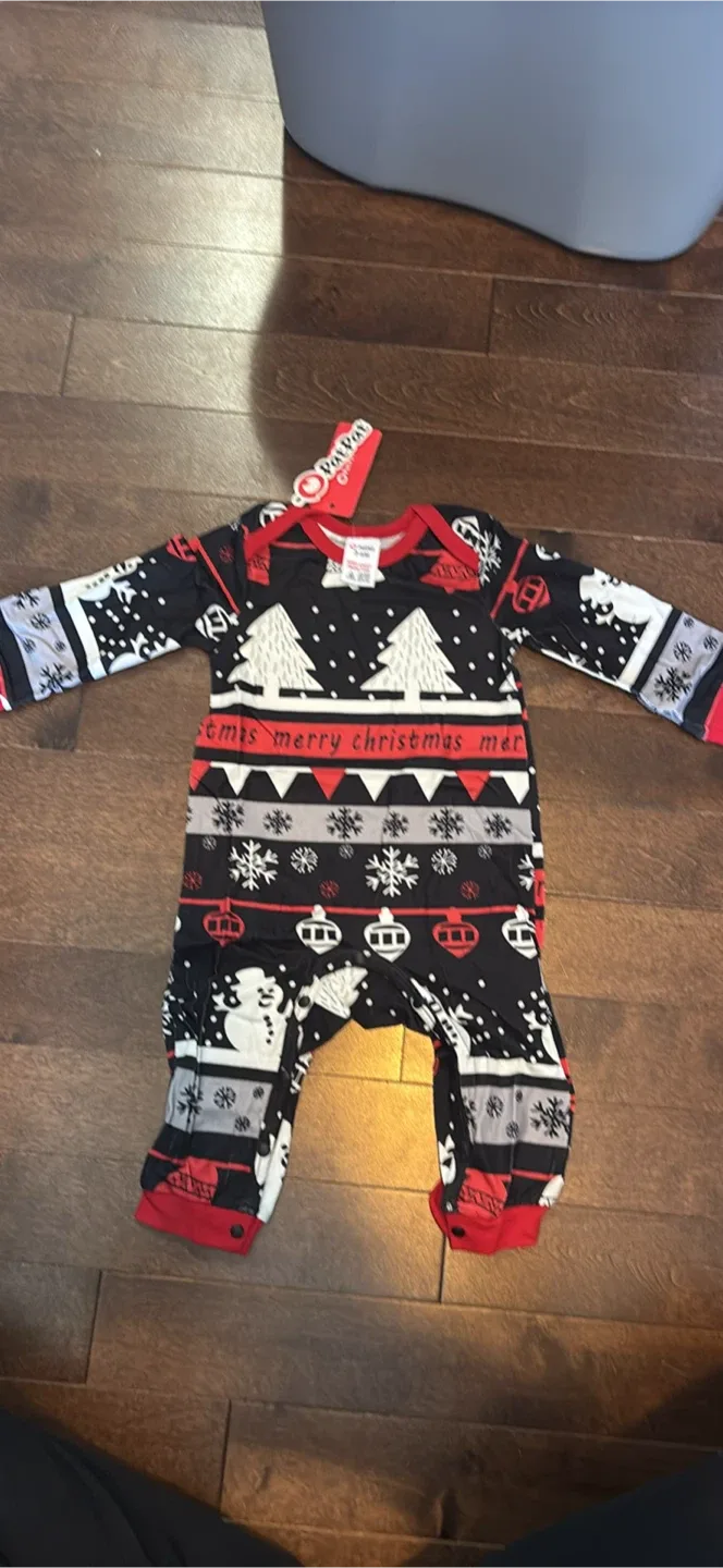 Christmas Romper - 3-6 Months