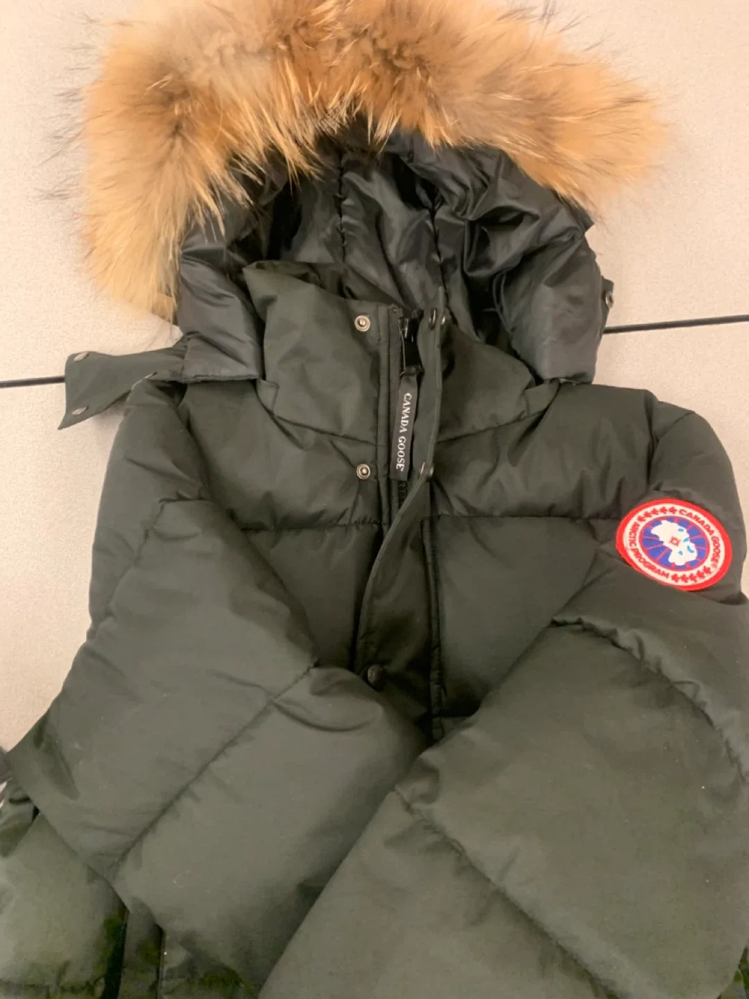 Canada Goose Black Padded Jacket