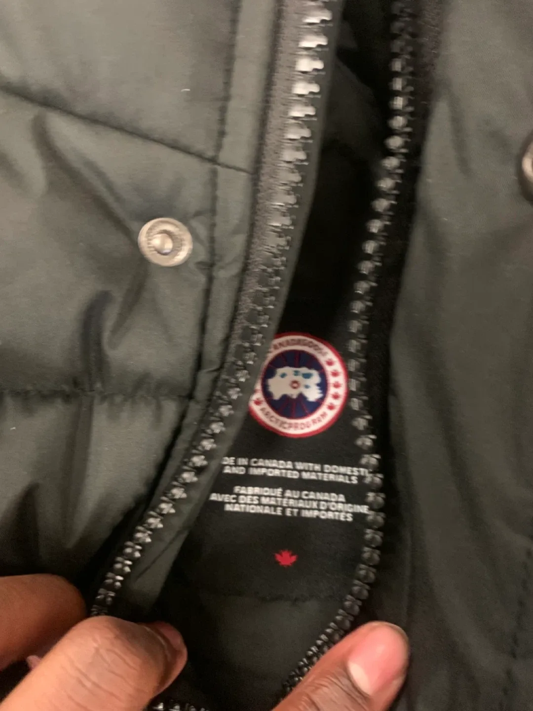 Canada Goose Black Padded Jacket image indicator(2)