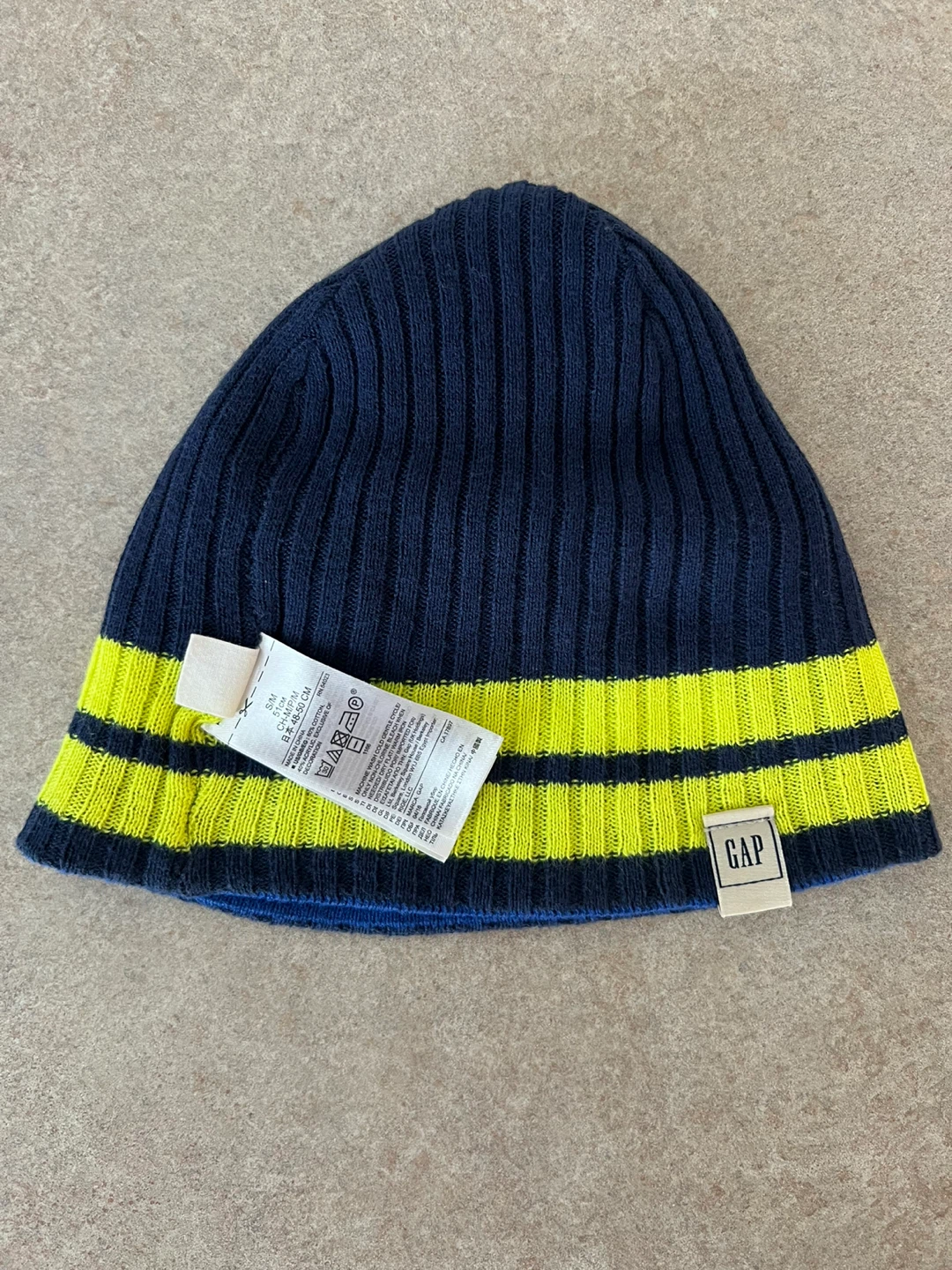 GAP Striped Beanie Hat S/M - photo 3