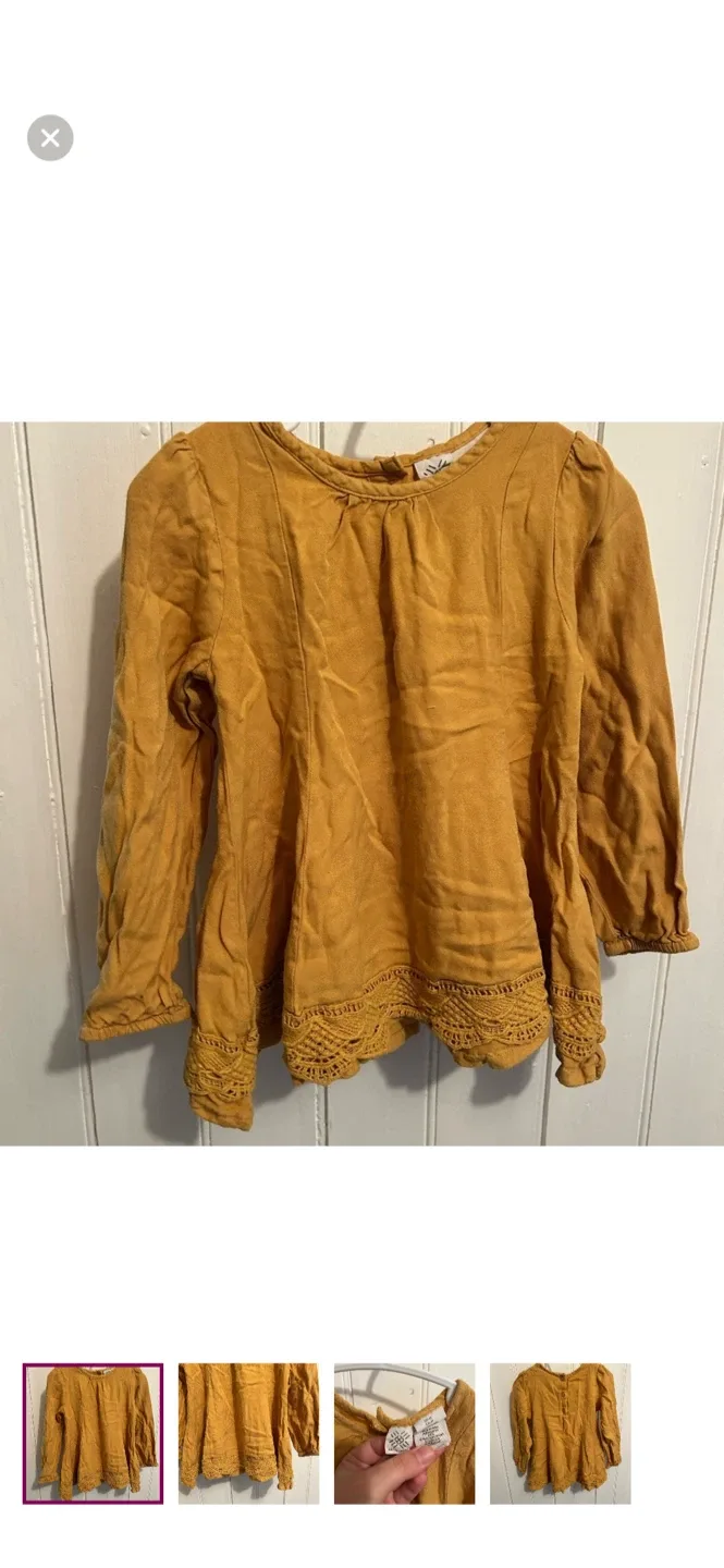 Artisan NY Girls Top - Size 4T