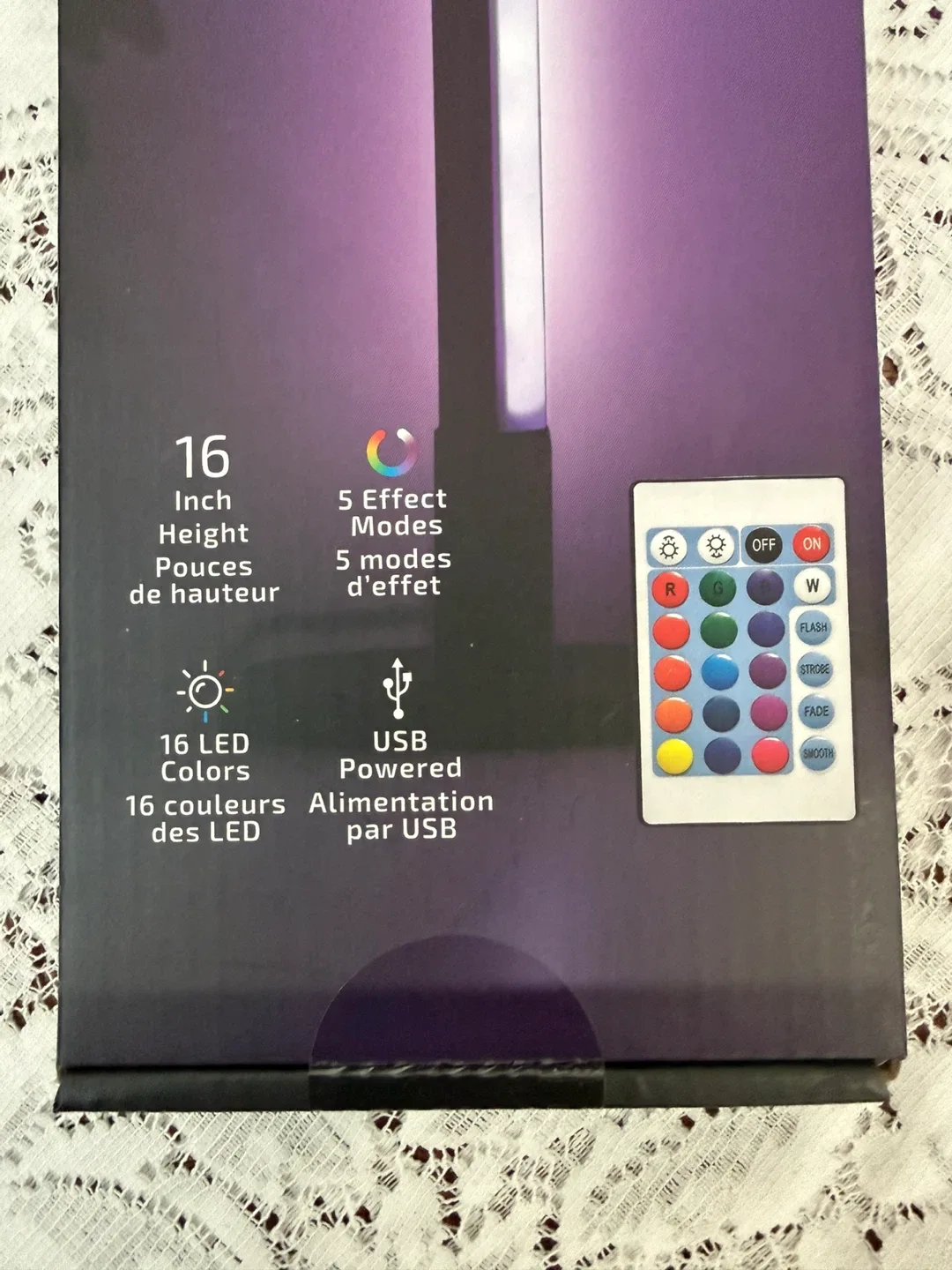 Room Glo Light Multicolor Table Lamp - 🆕 16 inch image indicator(2)