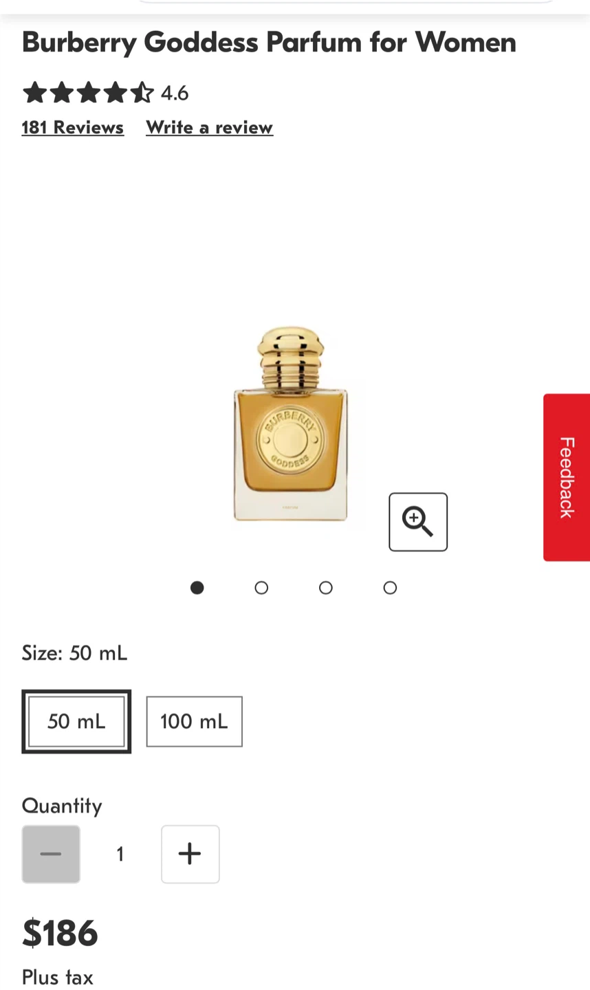 Burberry Goddess Parfum for Women 50 mL - photo 2