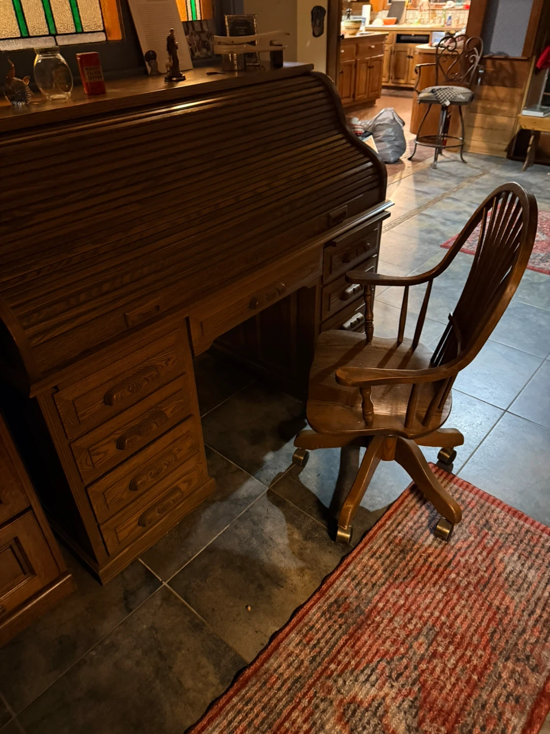 Lapp's Furniture Custom Rolltop Desk - photo 3