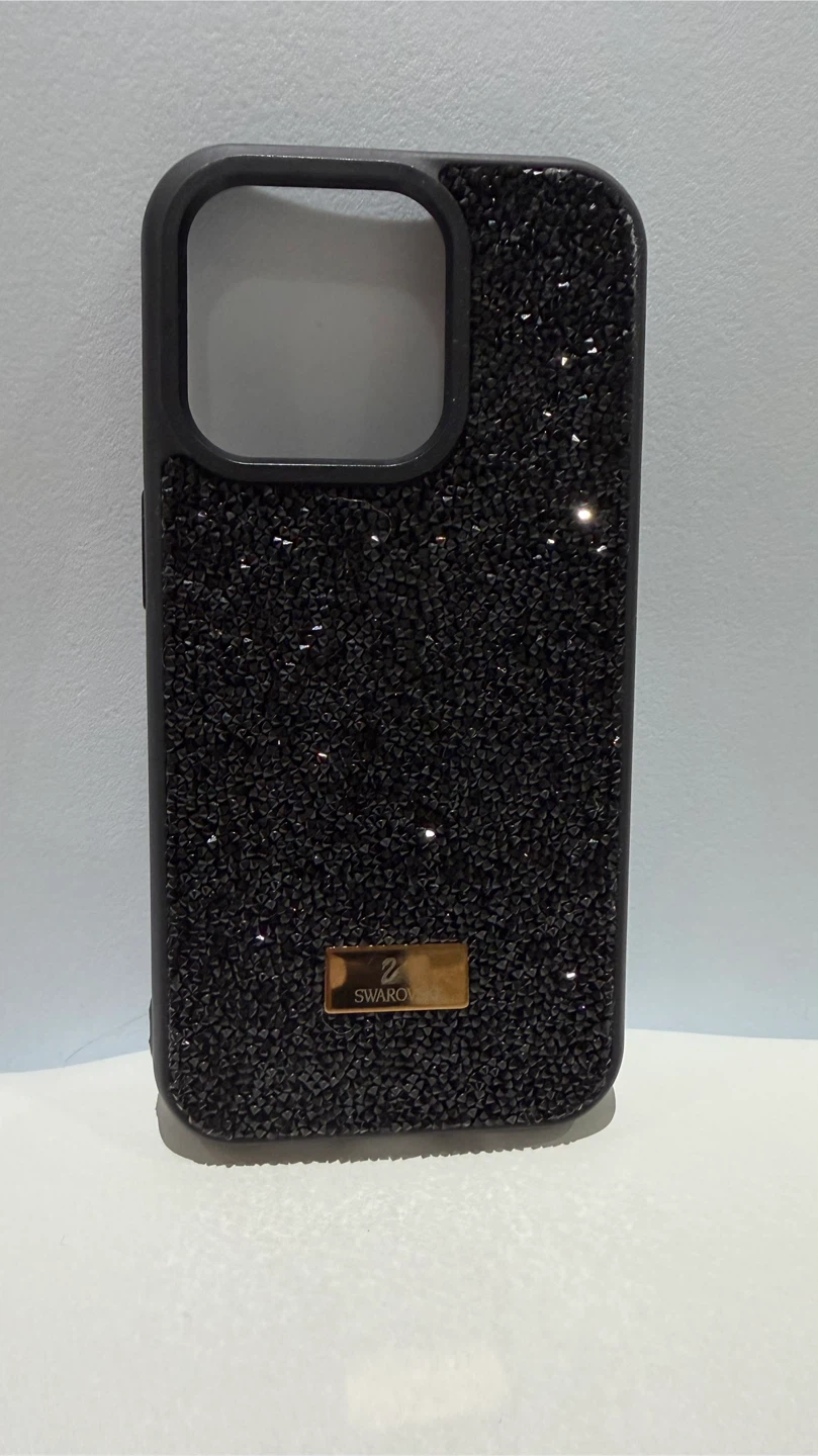 Swarovski Black Crystal iPhone Case