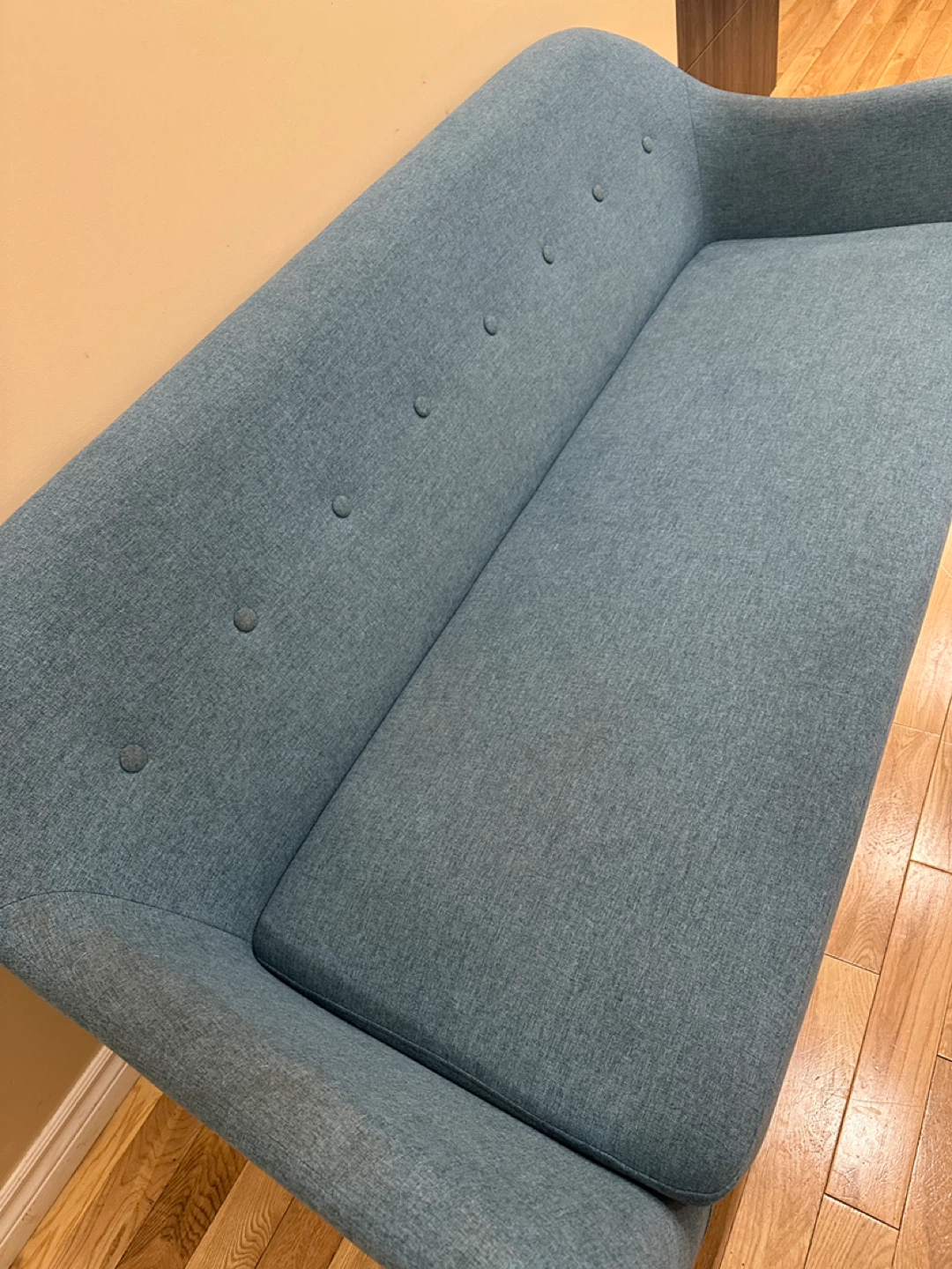 Blue Mid-Century Modern Sofa (CAN DELIVER) - photo 5
