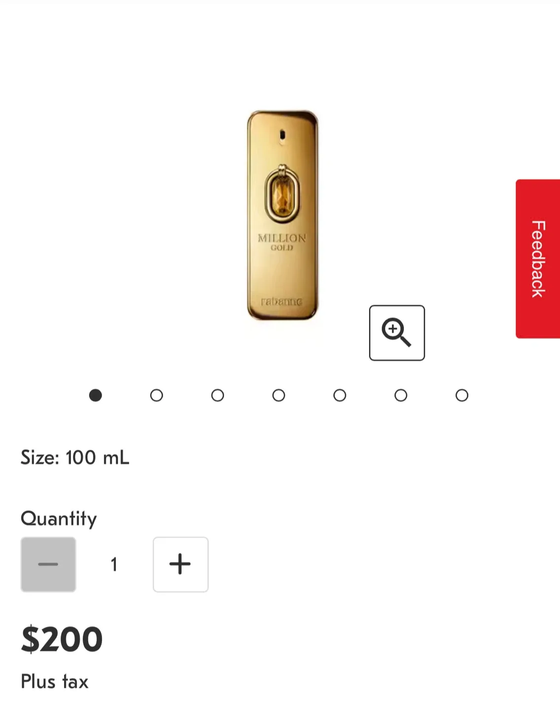 Paco Rabanne 1 Million Gold Elixir 100ml image indicator(2)