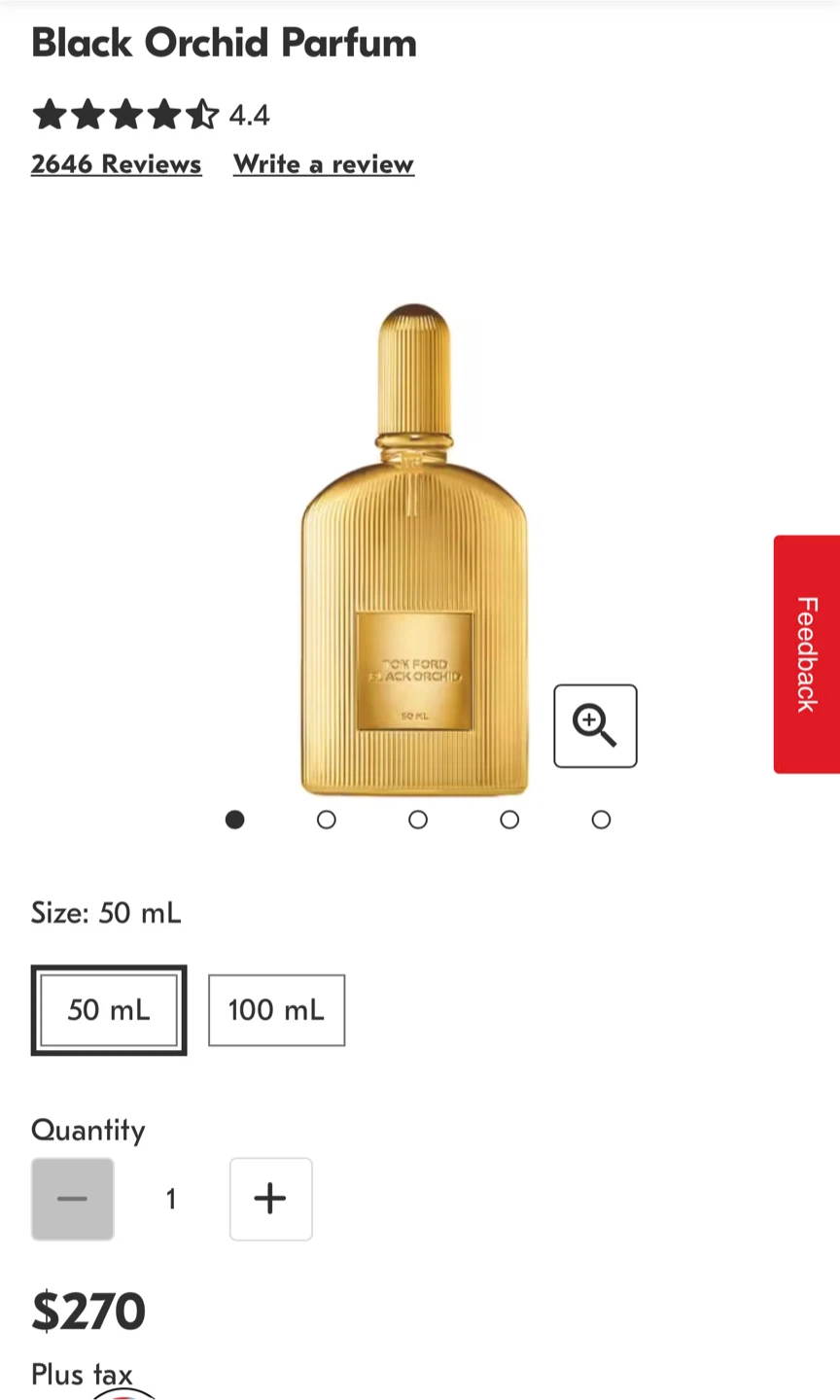 Tom Ford Black Orchid Reserve Parfum 50 mL - photo 2