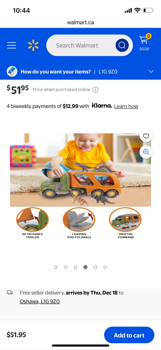 Dinosaur Transporter Truck Toy 2 for $50 - photo 4