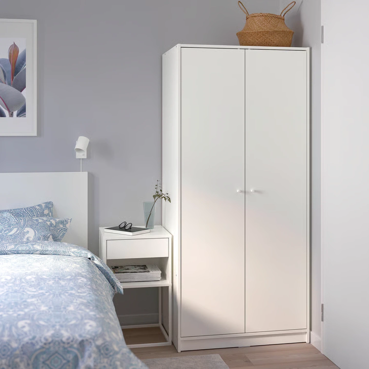 Moving Out Sale- IKEA Kleppstand wardrobe 2 door - photo 3
