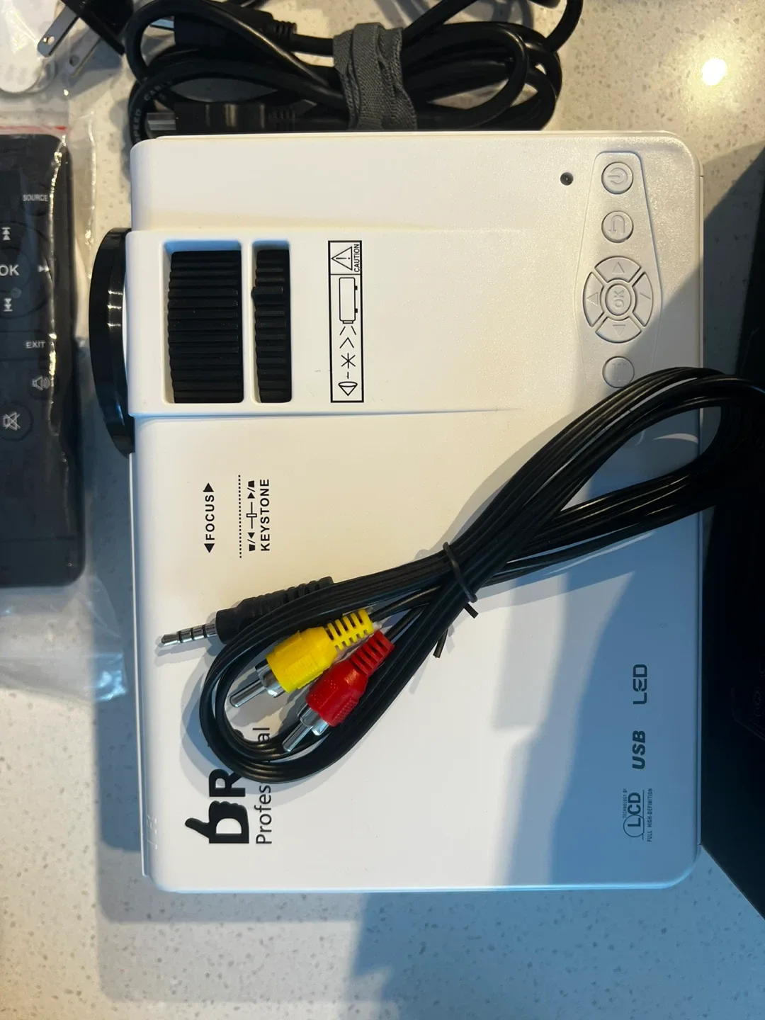 Projection screen image indicator(2)