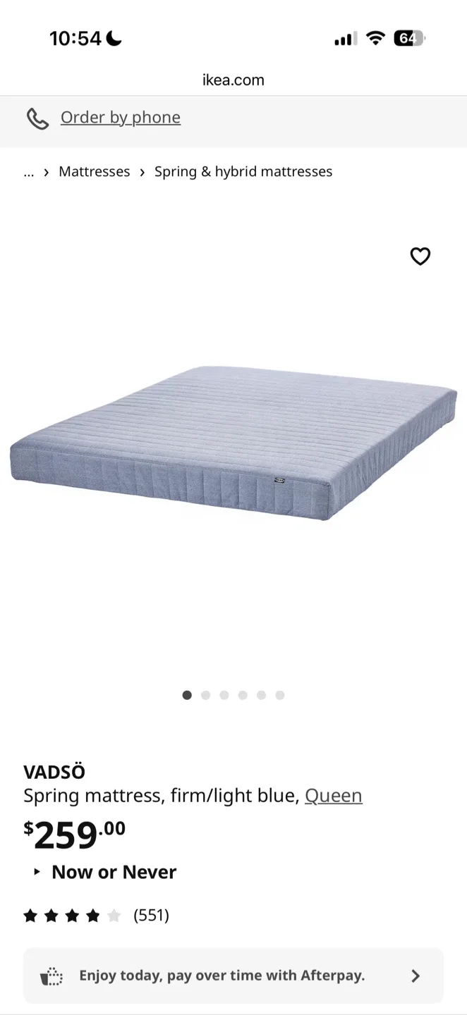 Queen Mattress Ikea Vadso
