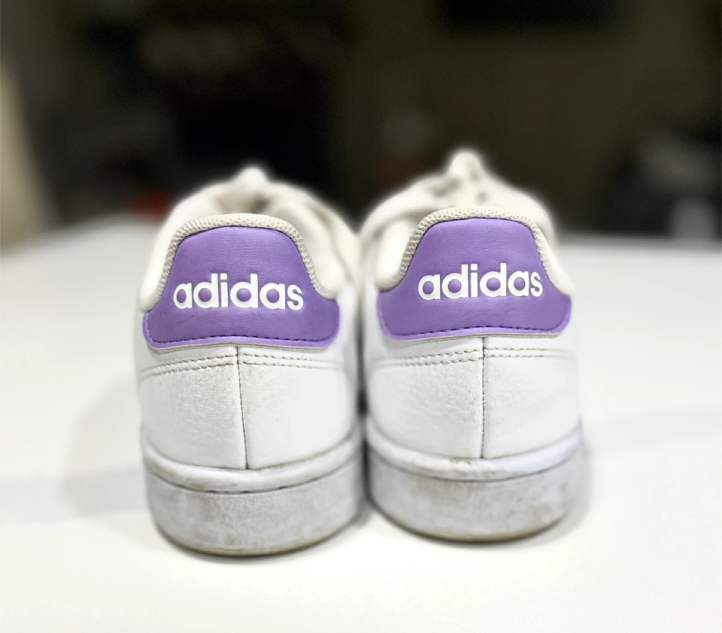 Adidas Womens Advantage Sneakers Sz 9 - photo 4