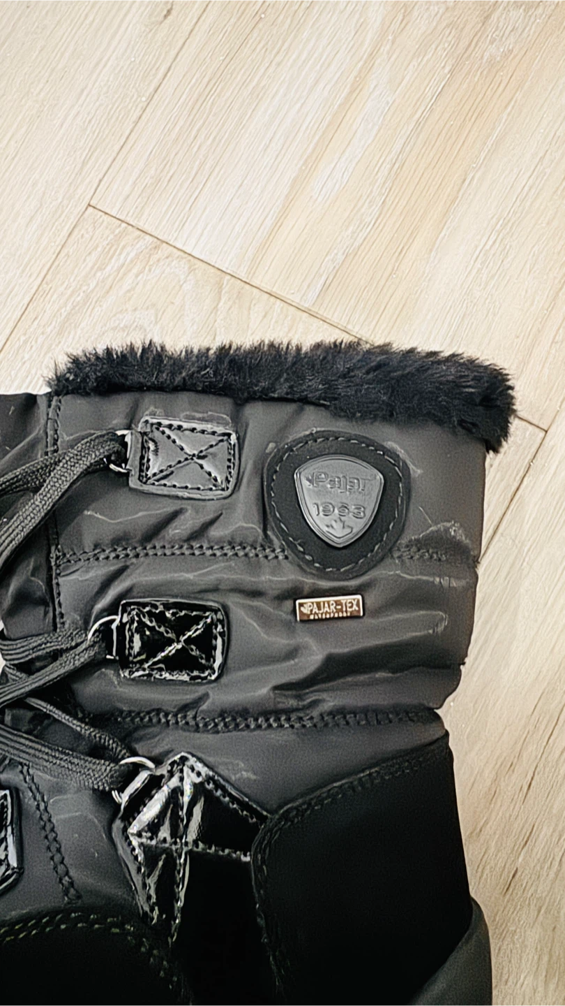 Pajar women Black Winter Boots with ice gripper - Size US 7-7.5 - photo 3