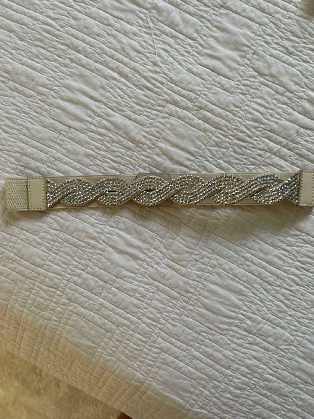 Elastic Rhinestone Belt - Size M/L image indicator(2)