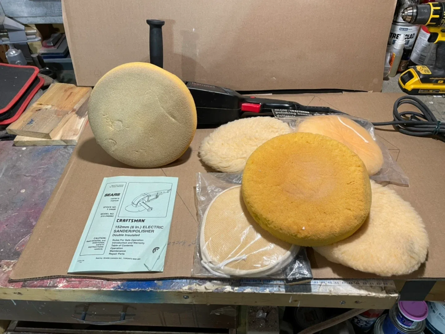 Craftsman 2 speed , 6” Sander/Polisher 6-in image indicator(4)