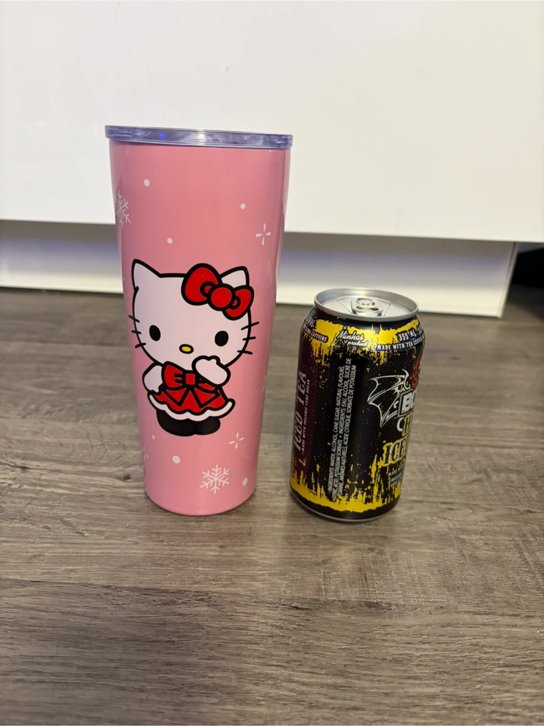 Hello Kitty Pink Travel Mug with handle/lid insulated - photo 3
