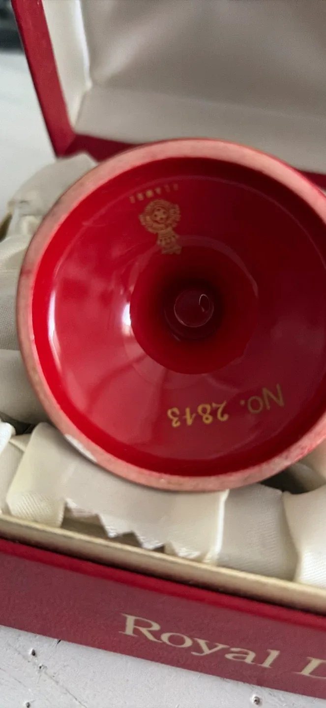 Royal Doulton Flambe egg limited edition image indicator(3)