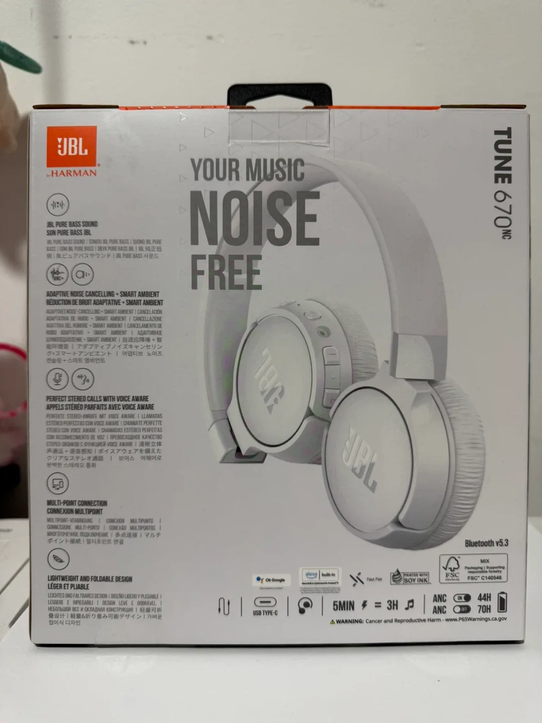 JBL Headphones - Tune 670NC image indicator(2)