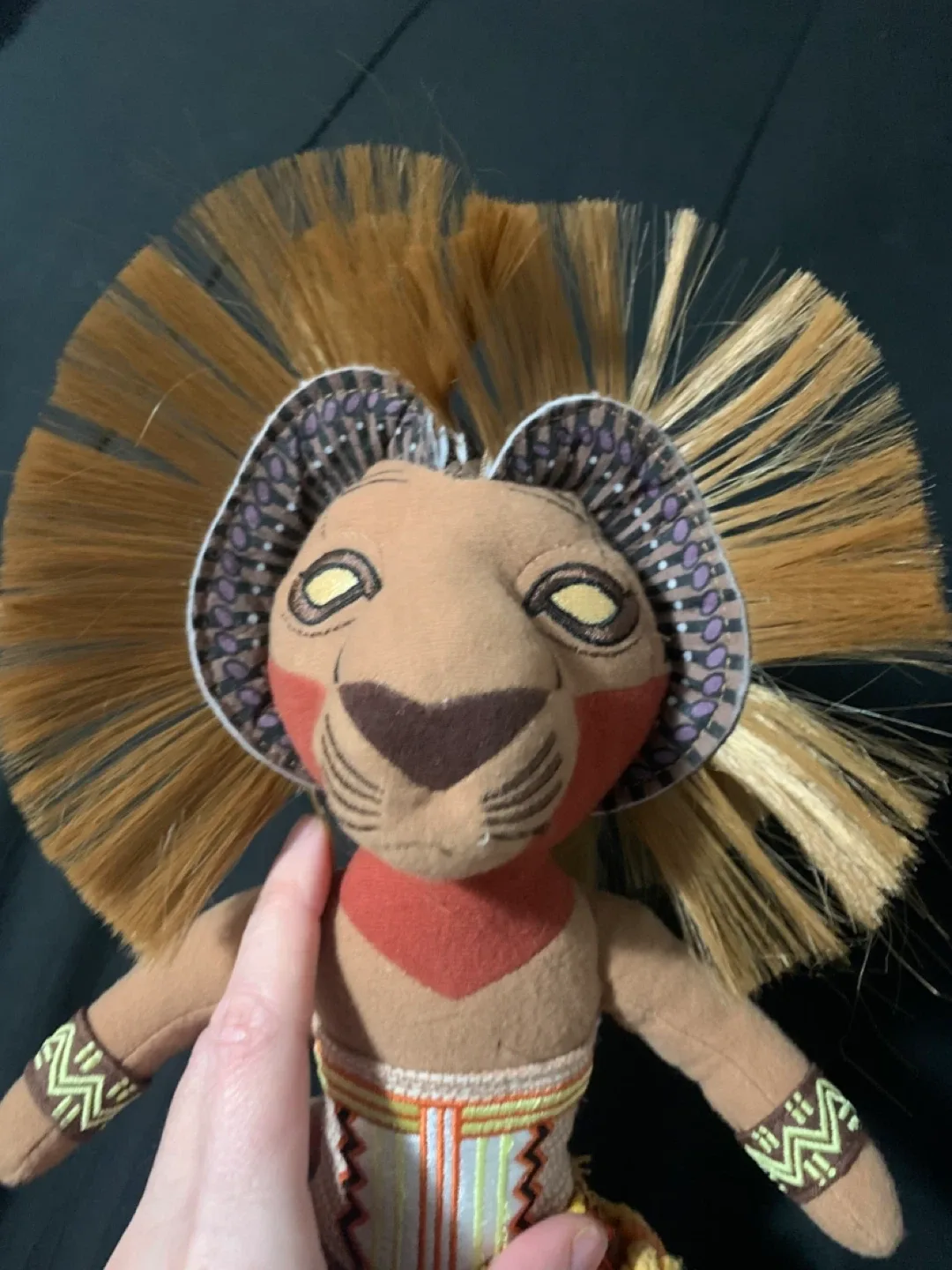 $15 lion king broadway plush 10” image indicator(5)
