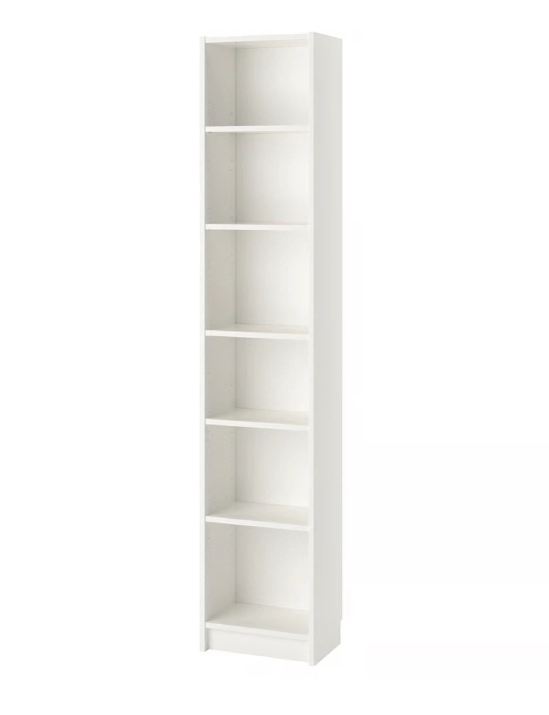 Tall white bookcase - photo 2