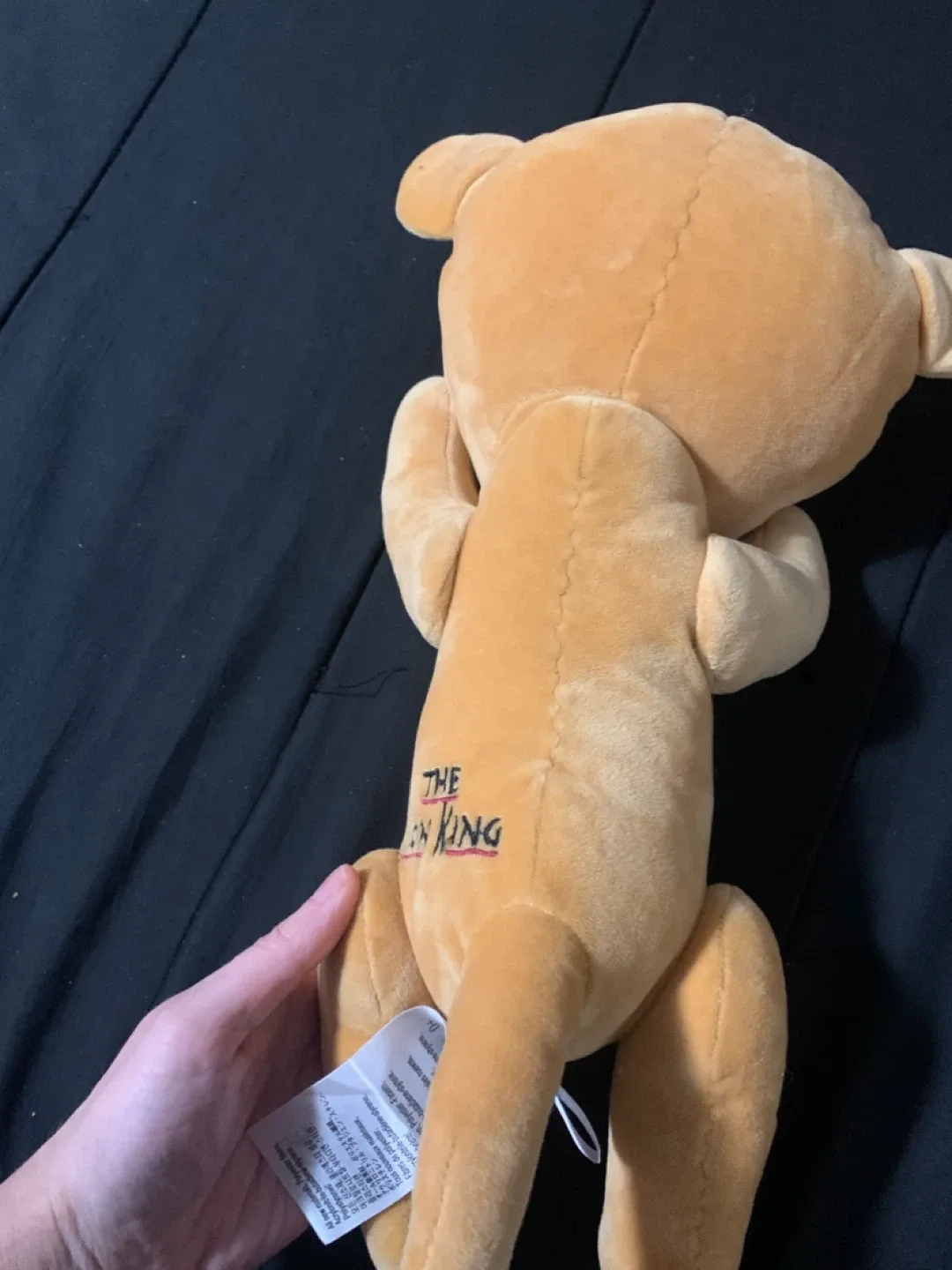 $20 lion king Simba jointed plush 15” image indicator(5)