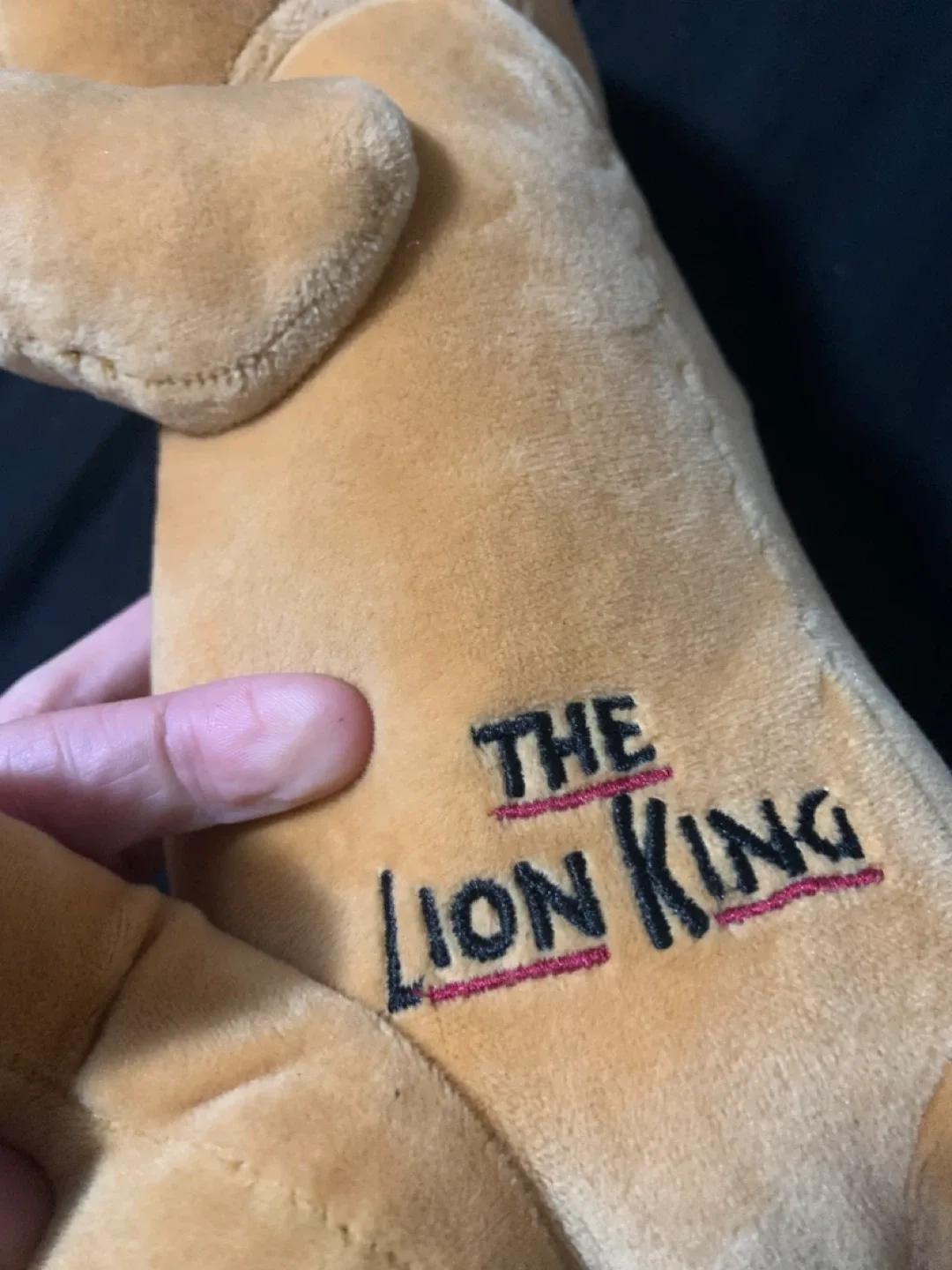 $20 lion king Simba jointed plush 15” image indicator(7)