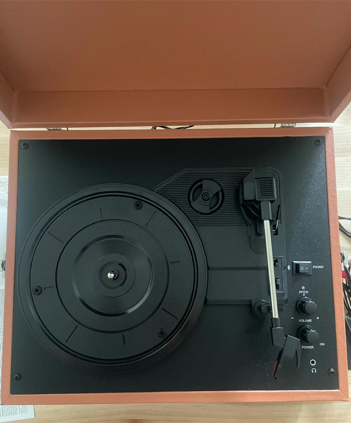 Crosley Brown Portable Turntable - photo 2