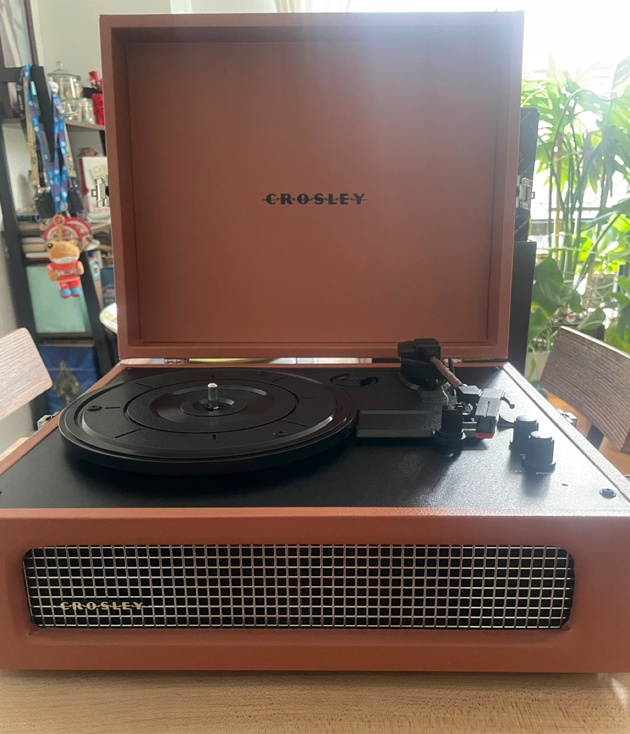 Crosley Brown Portable Turntable