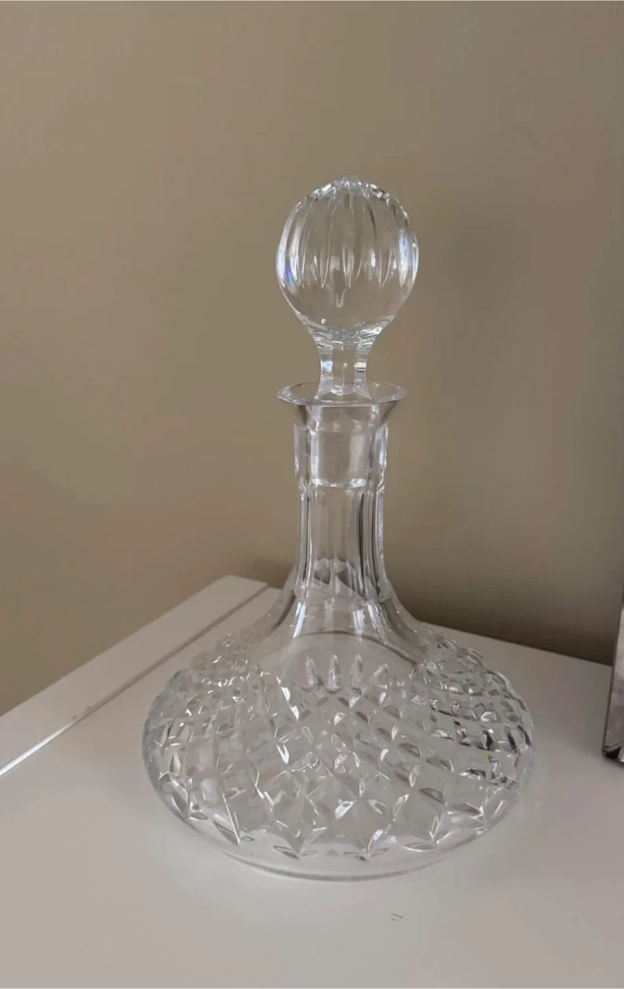 Crystal decanter