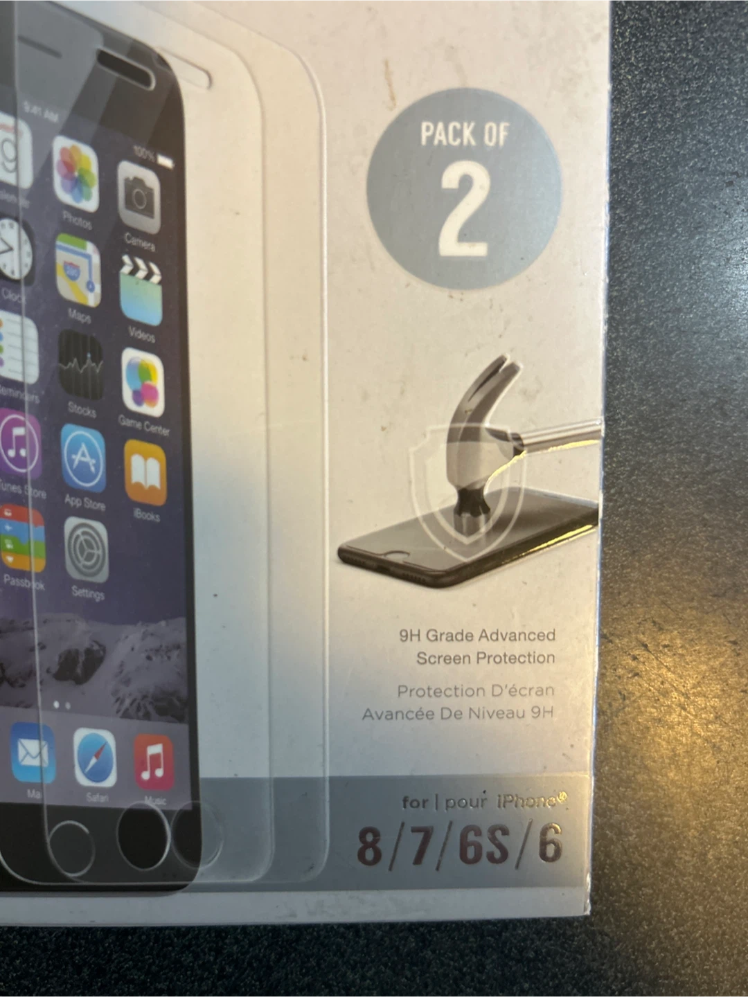 iWave Tempered Glass Screen Protector - iPhone 8/7/6S/6 - photo 3