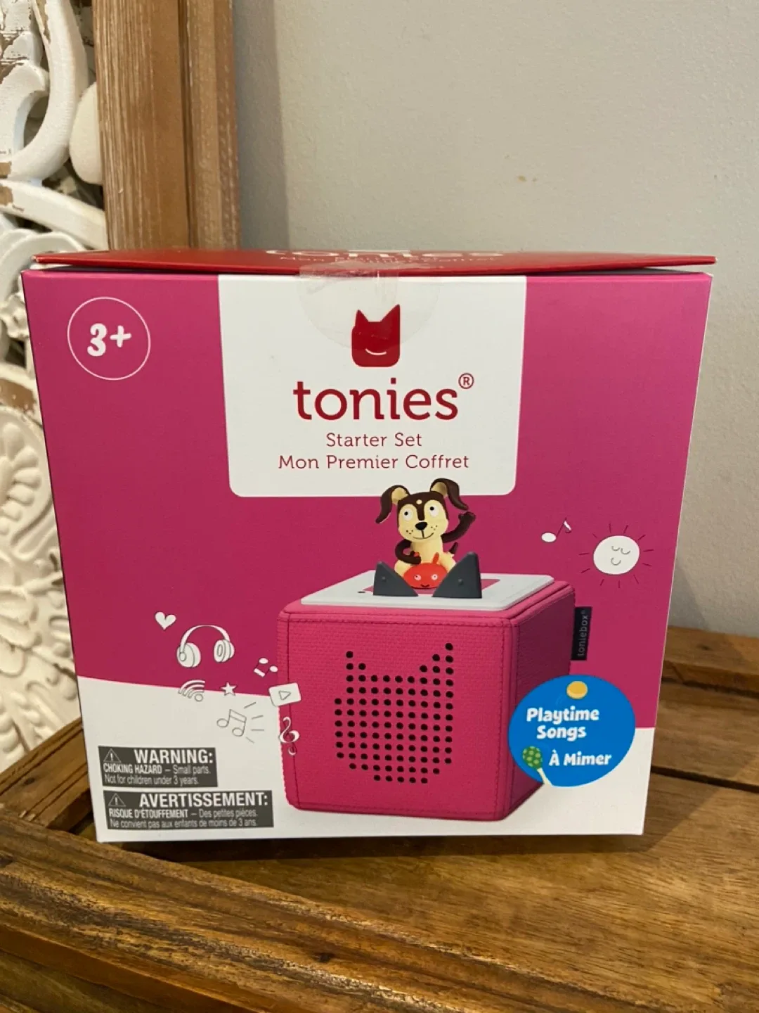 New Tonies 1 Box Starter Set Pink