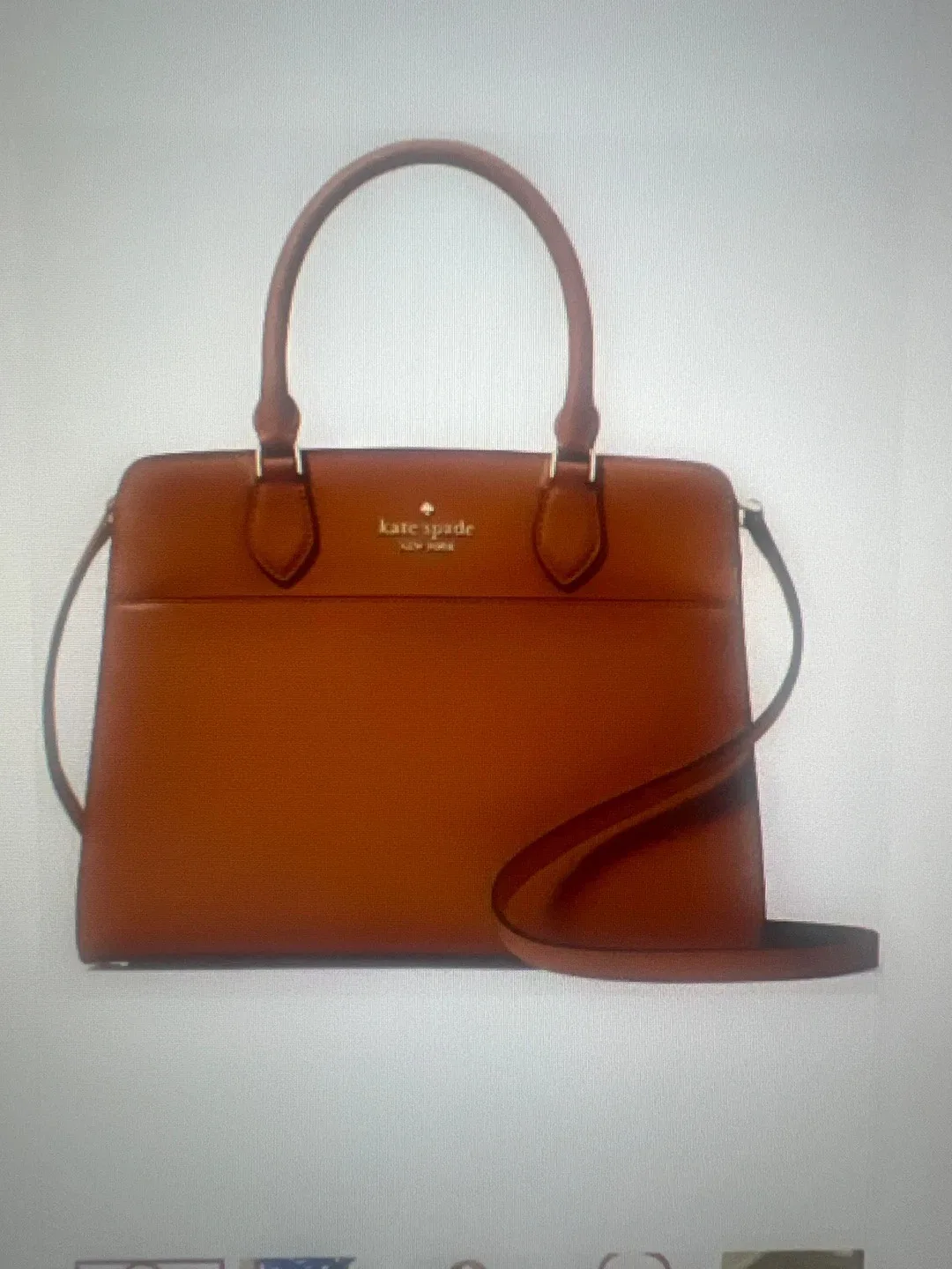 New Kate Spade Satchel - Brown image indicator(2)