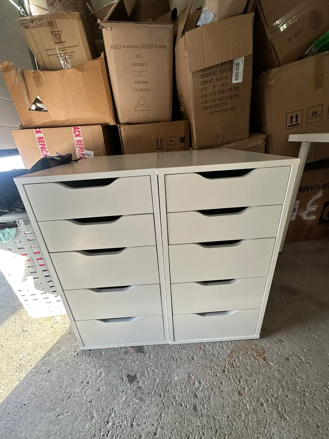 IKEA Alex Drawer Unit - White
