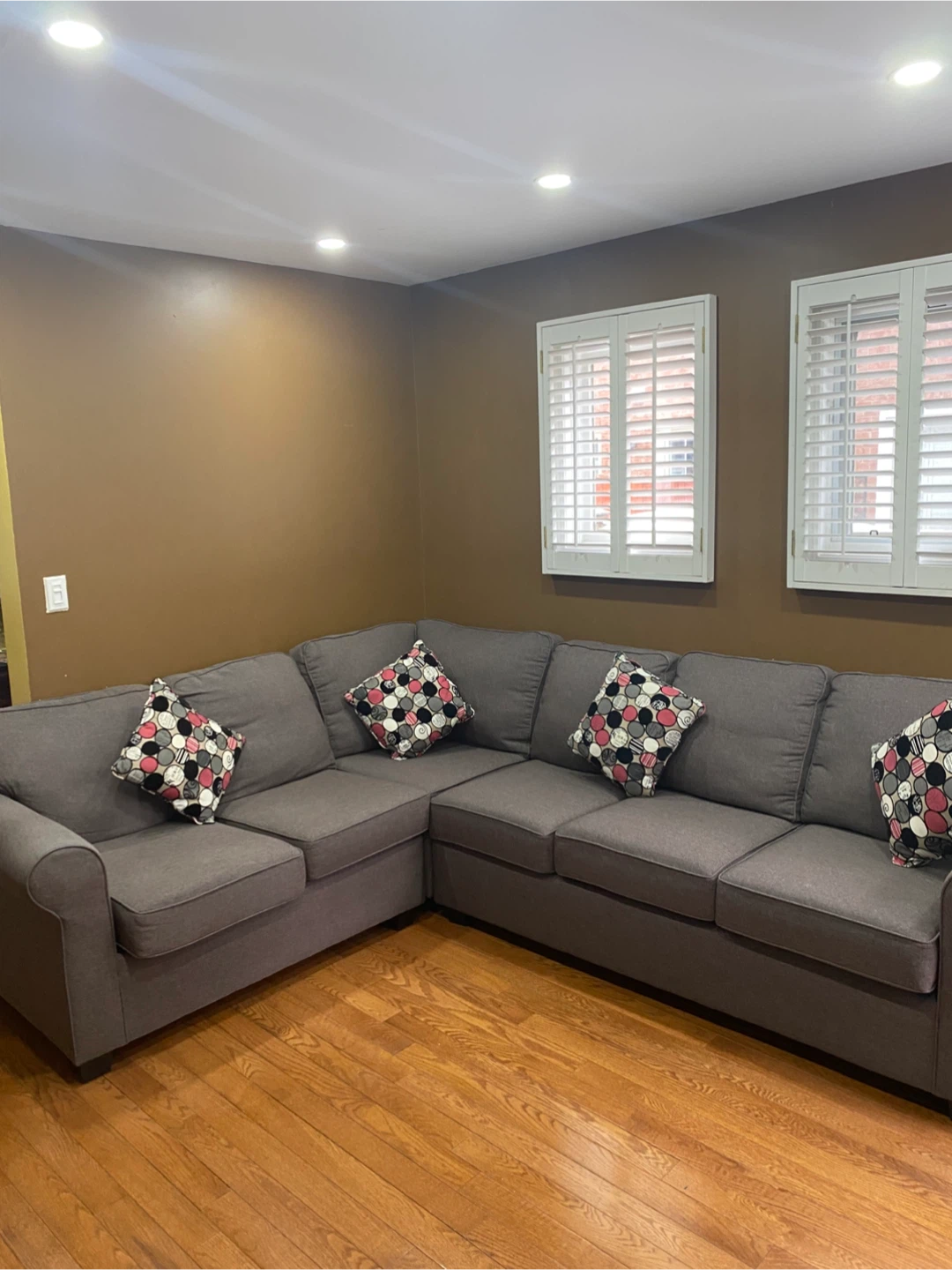 Grey Sectional Sofa