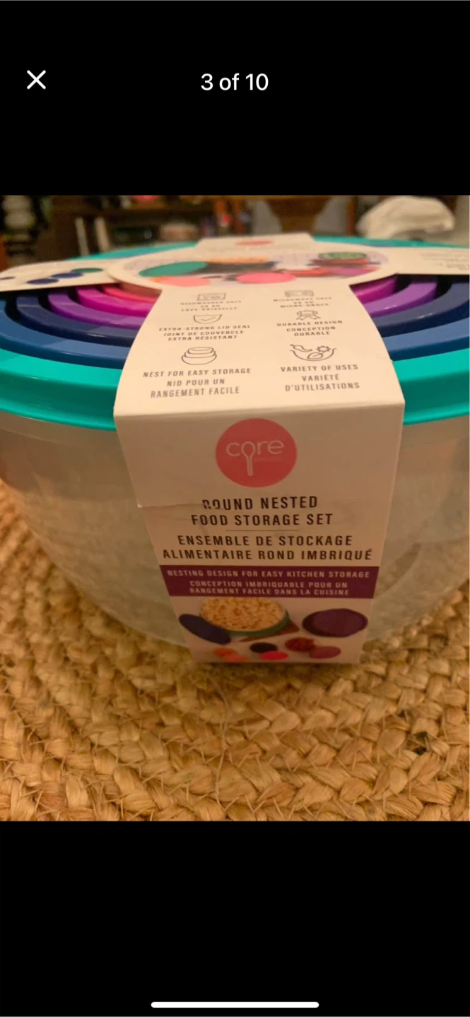 Core 14-Piece Round Nested Food Storage Set - photo 4