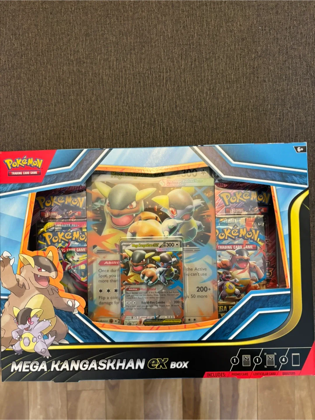 Pokémon Mega Kangaskhan EX Box