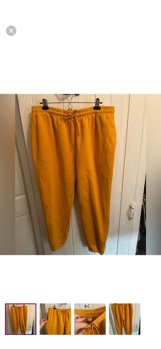 Cozi Mustard Yellow Sweatpants - XL