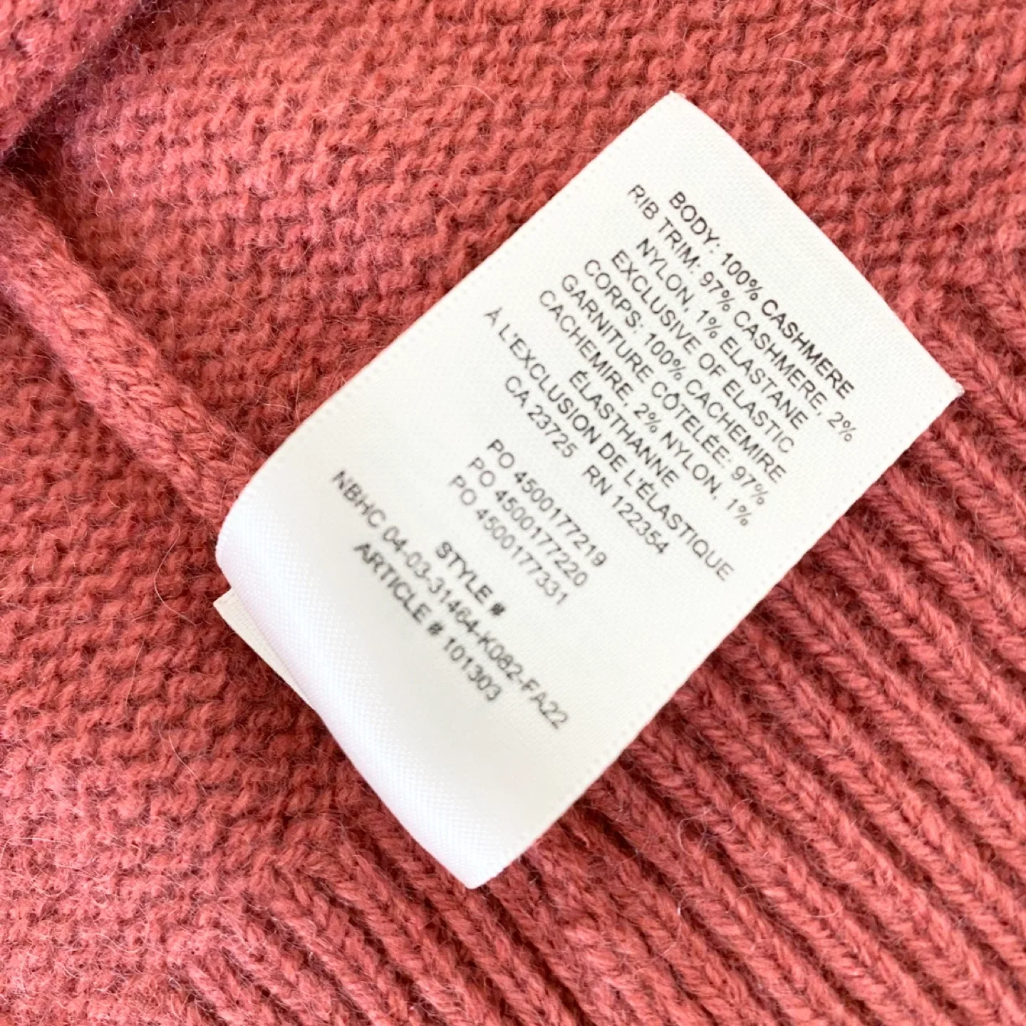 Aritzia Wilfred Luxe Cashmere Maria Sweater image indicator(8)