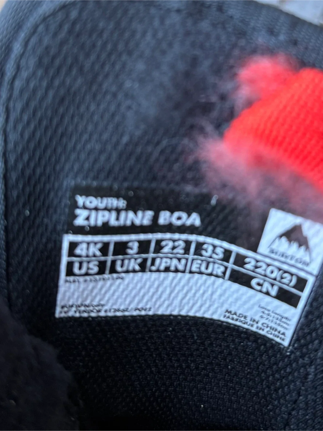 Burton Zipline Youth BOA Snowboard Boots - US 4K image indicator(4)