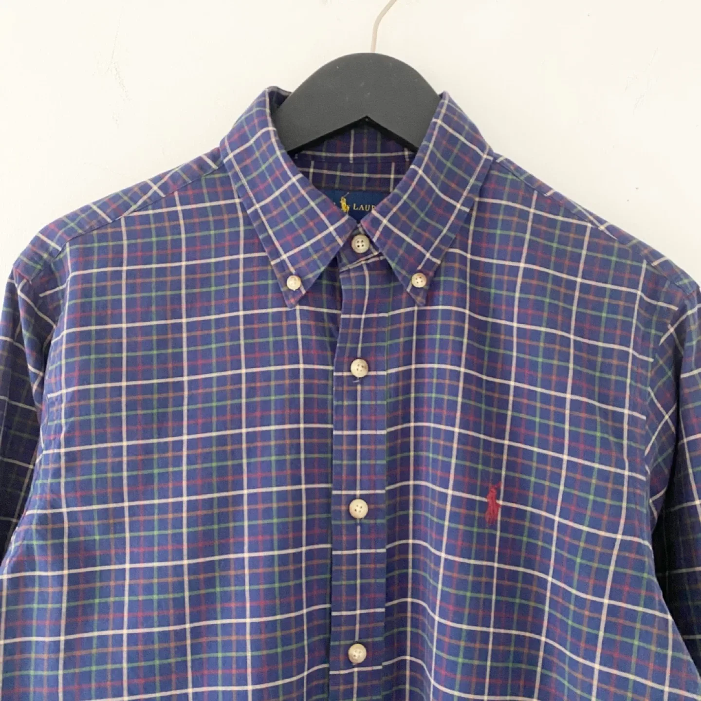 Ralph Lauren 100% Cotton Windowpane Check  Button-Down Shirt image indicator(4)