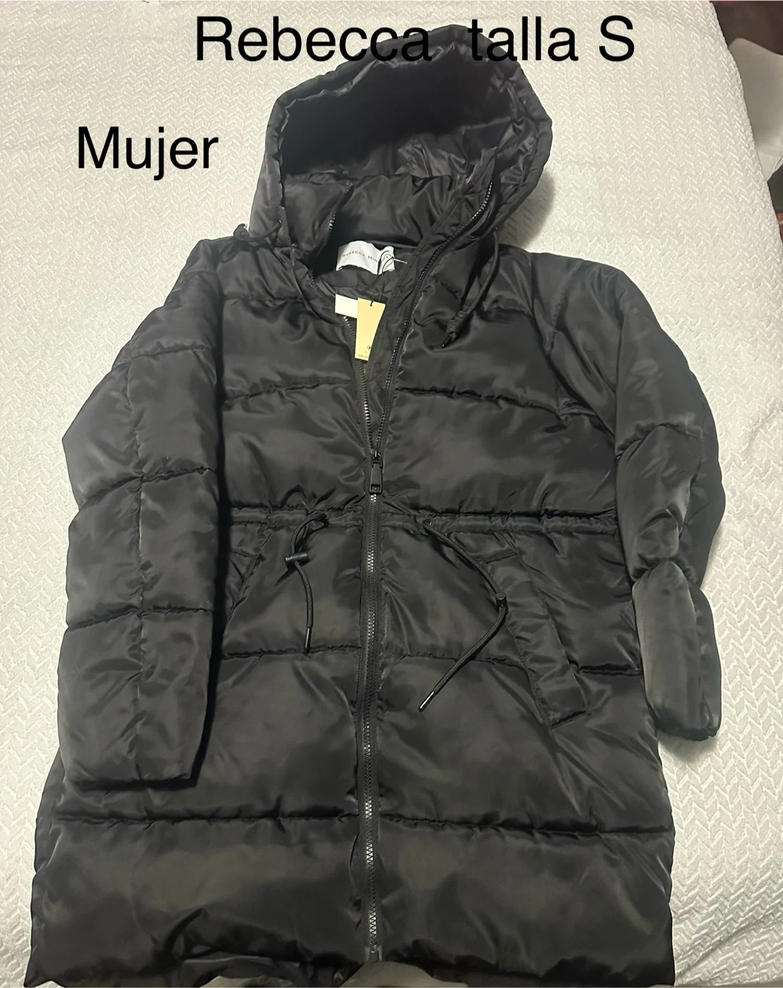 Rebecca Minkoff Black Puffer Jacket - Size S