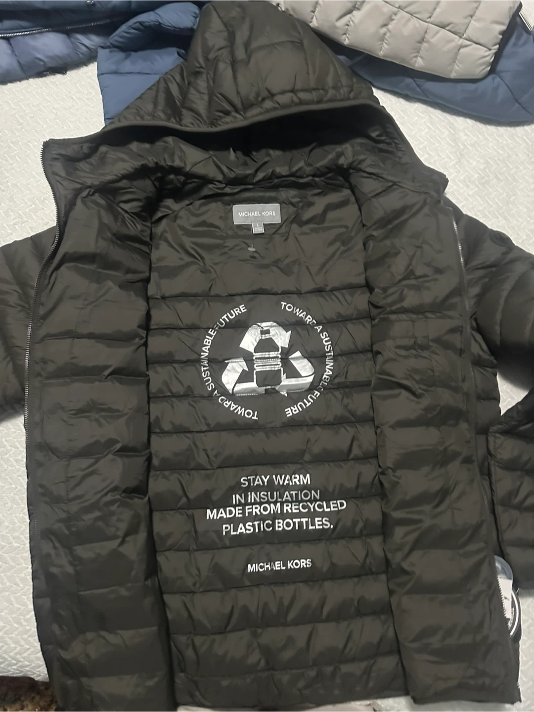 Michael Kors Packable Puffer Jacket - Size L - photo 2