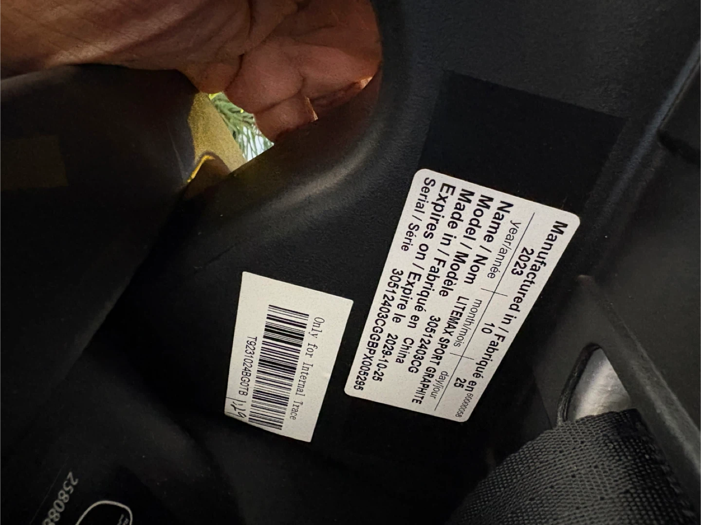 Evenflo Litemax Sport Graphite Infant Car Seat - photo 3