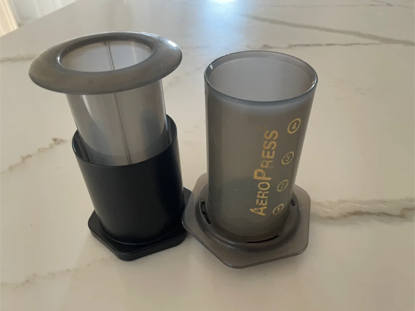 AeroPress Coffee Maker #cleanout