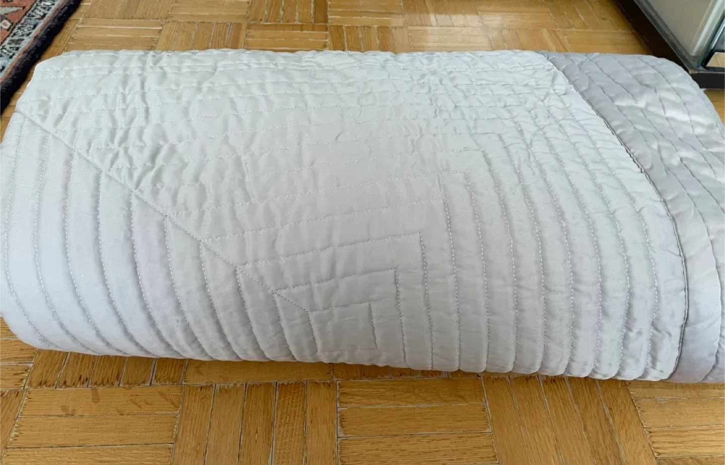 New, Queen Size 100% Cotton Quilted Bedspread