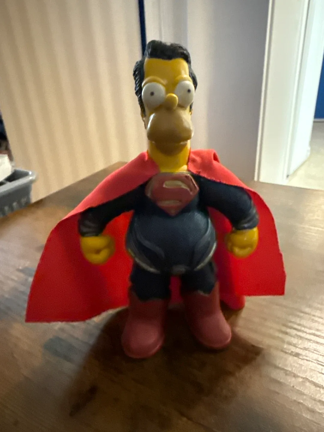 Simpsons Homer Superman Figure