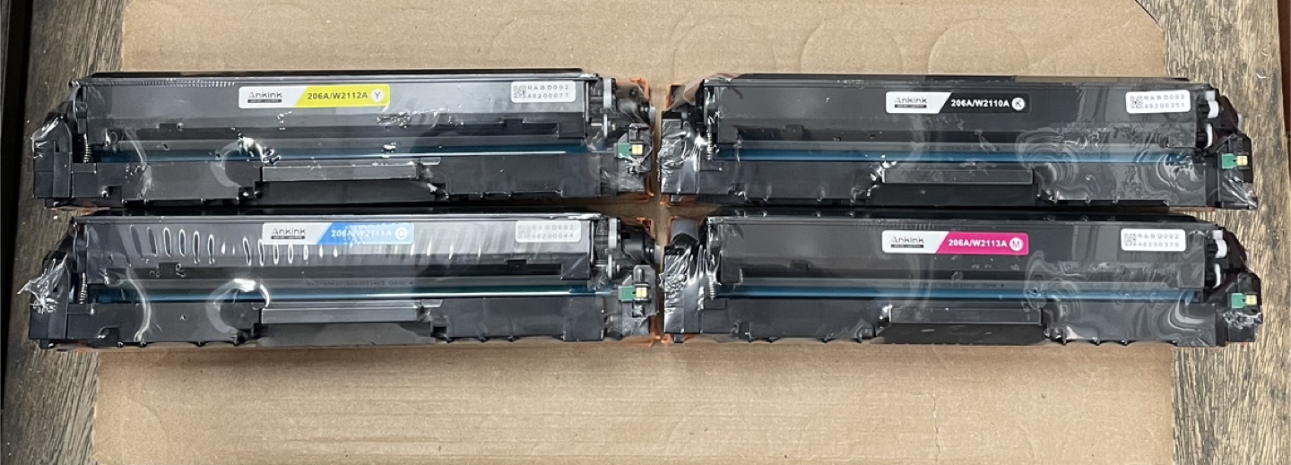 New Ankink 206A Toner Cartridge 4-Pack - photo 2