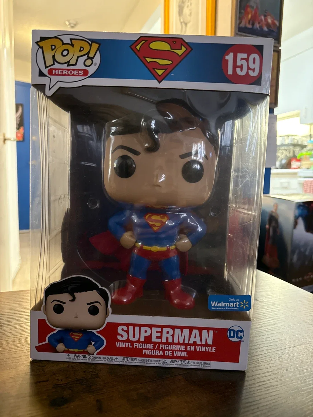 Funko Pop! Heroes Superman #159 Vinyl Figure (New)