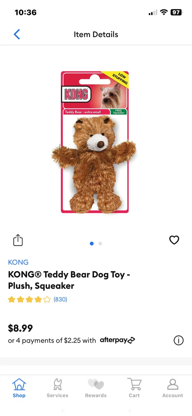 XS/S Kong Dog Toys Lot image indicator(3)